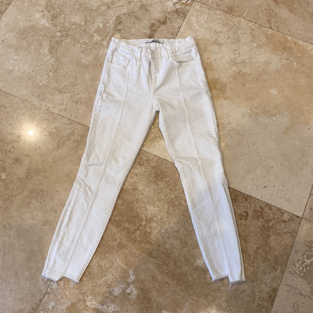 White J Brand jeans, high rise